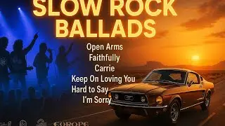 Epic Slow Rock Ballads Greatest Hits | Inspired by Bon Jovi, Guns N Roses & Whitesnake | Rock Vibes