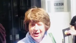 Pam Ayres MBE in London 05 05 2018