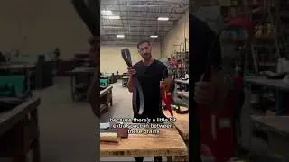 Aluminum Oxide vs Ceramic Sanding Belts😄🤘🏽 #abrasives #sanding #mfg #production #sandpaper