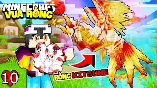 MINECRAFT DRAGON KING*EPISODE 10 | OPEN A SUPER RARE KITSUNE DRAGON EGG AND A SUPER LUCKY COMBACK...