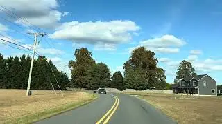 Back road ride through two ponds and fields 