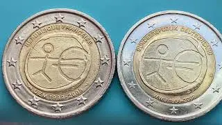 2 euro France Germany 2009 coins 