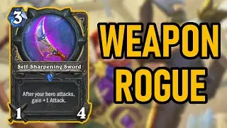Going Face w/ Weapon Rogue | Hearthstone Scholomance Academy