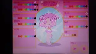Strawberries and Cream Sundae Funday (From Bubble Trouble) in Sailor Scout Chibi Maker