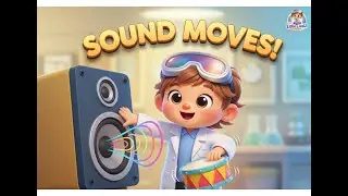 Sound Vibration Fun 🎵 | Science Song for Kids | Learn Sound & Vibrations | The Little Lab Coats
