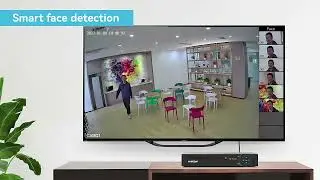 H.View 4K 5Mp 8Mp poe Cctv Security Camera System Home Video