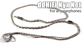 ddHiFi Nyx Net (BC130 Net) earphones cable review