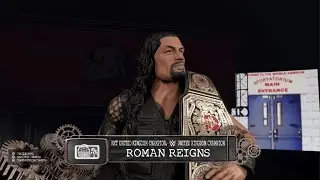 Elite Roman Reigns vs. The One Man Gang w/Gary Hart - WCCW -  WWE 2K25