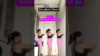 rabbit dance challenge day 4 #shorts #dance #workout #weightloss #cardio #fitness
