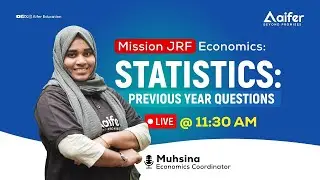 Statistics : Previous Year Questions| Mission JRF ECONOMICS |  UGC  NET JUNE 2024 | Aifer Education