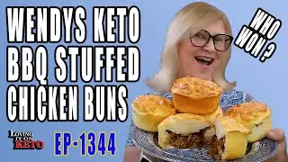 Почему все говорят об этих восхитительных кето-булочках с курицей, начиненной барбекю #кето, #похудение,