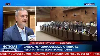 Daniel Vargas mencionó varios proyectos que deben ser aprobados en el próximo gobierno.