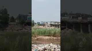 baddi entry bridge washed  away#foo@baddi#news#bridge#himachal#waterforce#viral#new#flood#waytobaddi