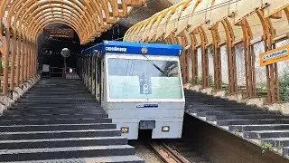 La Funicolare di Montesanto al Corso Vittorio Emanuele (Napoli)