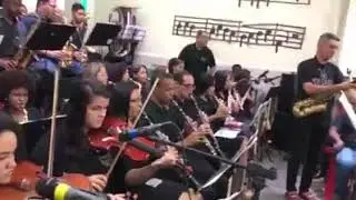 João viu, 5° aniversário da Orquestra Som e Paz