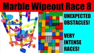 Race 8: Block Party | Marble Wipeout (VERY INTENSE)