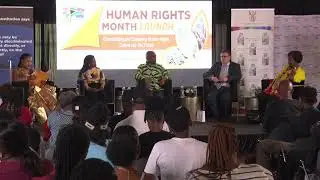 Justice & Constitutional Development Deputy Minister, John Jeffery at the Human Rights Month Launch