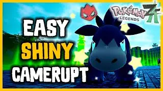 How to Get a Shiny Alpha Camerupt EASILY in Pok&eacute;mon Legends Z-A 🔥