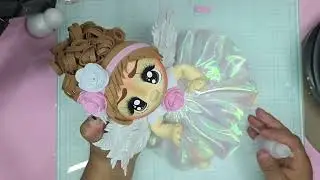 VIDEO TUTORIAL FOFUCHITA NENA BAUTIZO PARTE #2  Las fofuchas de Jassel 🩷🩷🩷