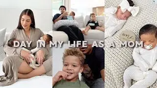 Day In My Life with Newborn Twins♡ MOM OF 3 UNDER 3 VLOG