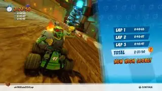 CTR: Nitro-Fueled - Assembly Lane Time Trial in 2:21.50