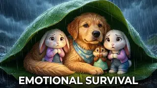 The Storm: A Heartwarming 3D Animated Short Film 🎬| Destroyed Their Home (Will They Survive?)