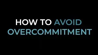 How to Avoid Overcommitment