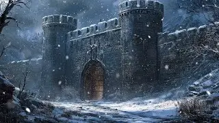 The Winter Gate of the Forgotten Fortress | Celtic Medieval Winter Ambience for Study & Relax