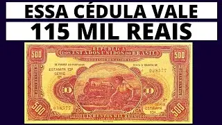 CEDULA DE 500 MIL REIS MUITO VALIOSA
