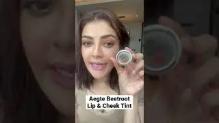 @ImKajalAggarwal loves Aegte Beetroot Lip & Cheek Tint!!!