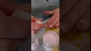 How To Do French Tips At Home: Gel Powder Nails