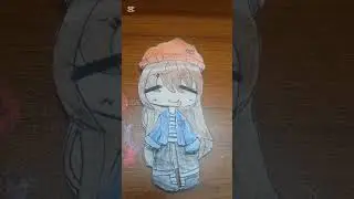 she is coming 😈😈#art#wasu art#cute