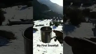 my first snowfall at #birbilling
