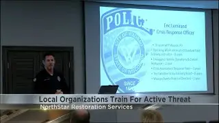 Local organizations participate in active threat preparedness training