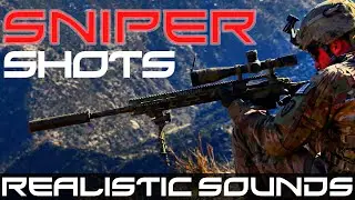 SNIPER RIFLE [Sound Effect] [10+ Realistic Sniper Shots]