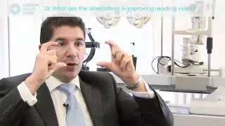 What are the alternatives in improving reading vision?