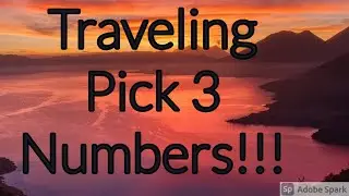December 16, 2021-Traveling Pick 3 Numbers!!! (Good for 30 Days)
