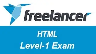 Freelancer.com HTML Level-1 Test Answers