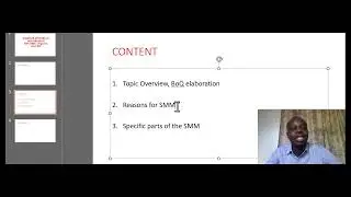 REASONS FOR USING STANDARD METHODS OF MEASUREMENTS (SMM) BY QUANTITY SURVEYORS IN PREPARATION OF BOQ