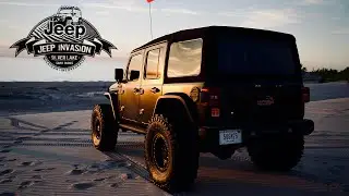 DEMON WRANGLER RIPPING THE DUNES!!! SILVER LAKE SAND DUNES JEEP INVASION 2022