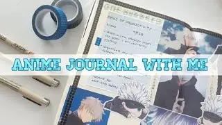 Gojo Satoru|| AnimeJournalwithMe #animejournal #100daysofproductivity