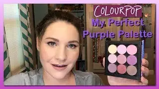 MY PERFECT PURPLE PALETTE | ColourPop Pressed Shadows!