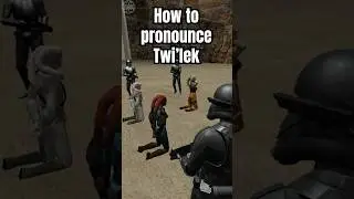Как правильно произносить тви'лекский язык #шорты #звездныевойны