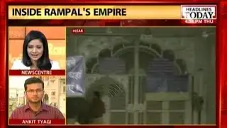 Rampal arrest: Secret doors, rooms and tunnels found ashram