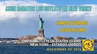 ¡Un Outlet en Nueva York! Te mostramos los Empire Outlets de Staten Island y los precios accesibles