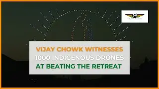 1000 Indigenous Drones Light Up The Delhi Sky | Beating The Retreat | BotLab Dynamics