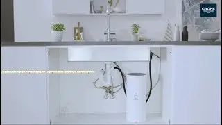 Installatievideo hoe je zelf een GROHE Red 3-in-1 kokend heet water kraan kan installeren
