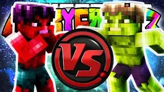 Minecraft Crazy Craft 3.0: RED HULK VS THE HULK! (Superheros Mod)! #98