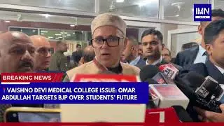 Omar Abdullah Targets BJP Over Students&rsquo; Future | Vaishno Devi Medical College Issue #news #trending