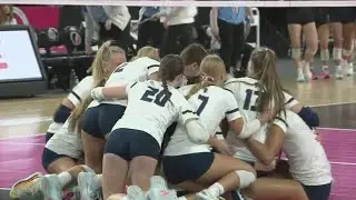 #1 Pleasant Valley Lady Spartans win state finals over Waukee Northwest Wolves 3-1